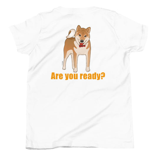 Youth Short Sleeve T-Shirt (Are you ready? Orange)