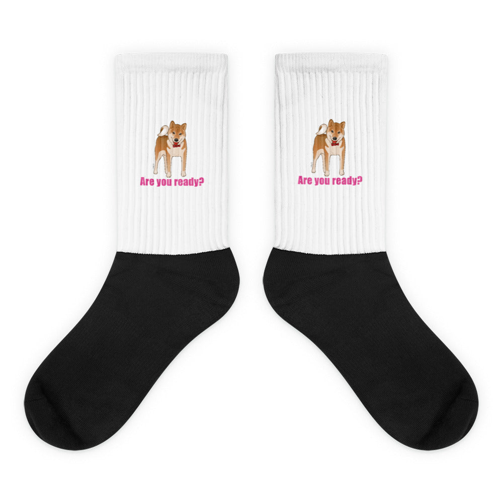Socks (Are you ready? Pink)